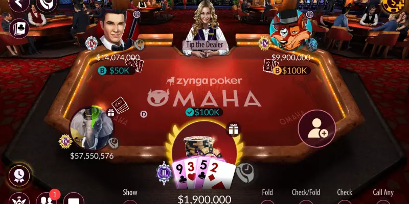 Người rèm trong Poker Omaha